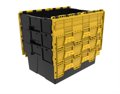 ALC kasserne kan stables inden i hinanden når de er tommer for at spare plads