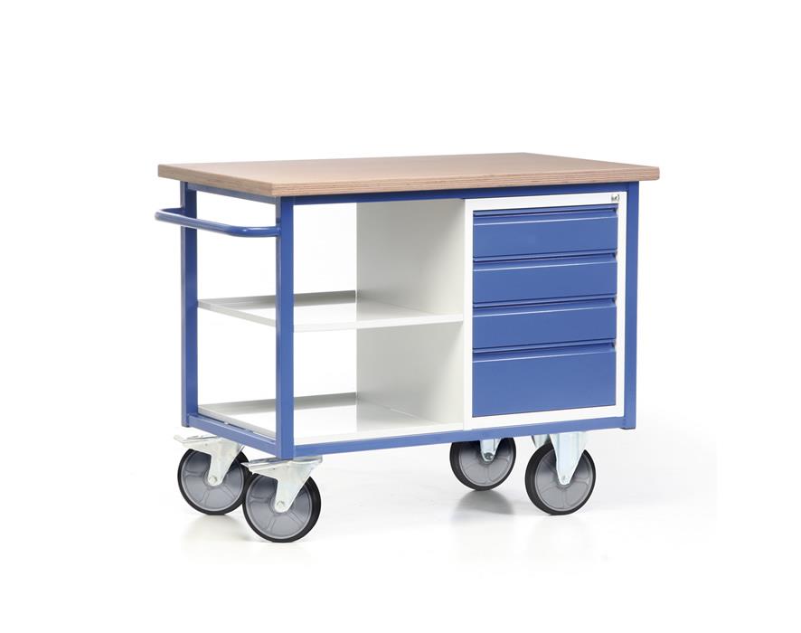 Mobil arbejdsbænk 1130 x 690 x 935 mm Altan øverst