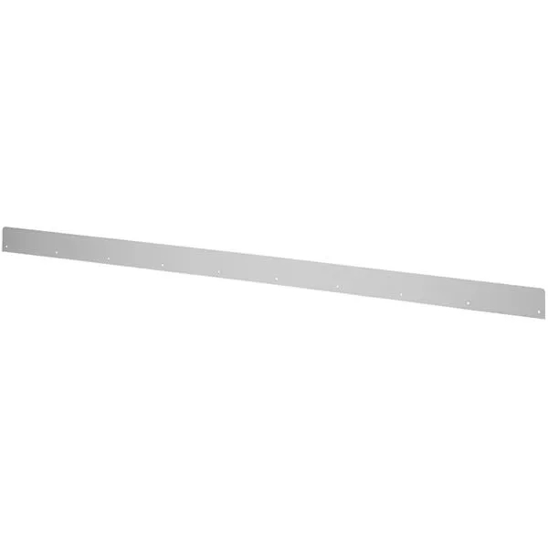 Bagkant t/Filebænk - 1195 mm - Aluminium