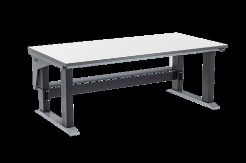 Arbejdsbord W280 m/laminat bordplade - 1.600 x 800 mm - 280 kg