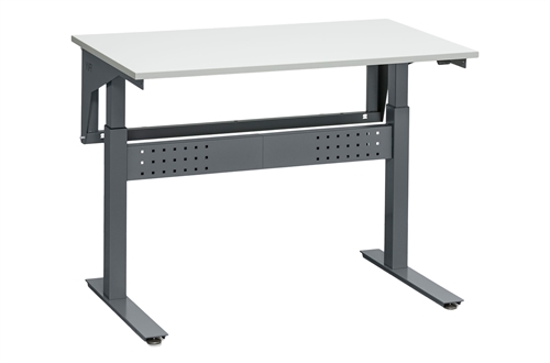 Arbejdsbord W200 m/påbygningsramme - 1.200 x 800 mm - 200 kg