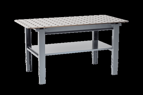 Svejsebord - 400 kg - B1600 x D800 mm - Grå