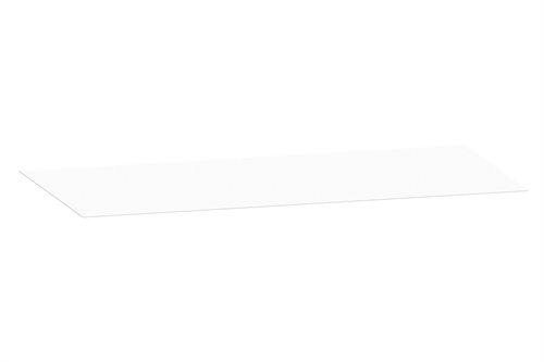 Bordplade cover - 1200 x 800 mm - Hvid