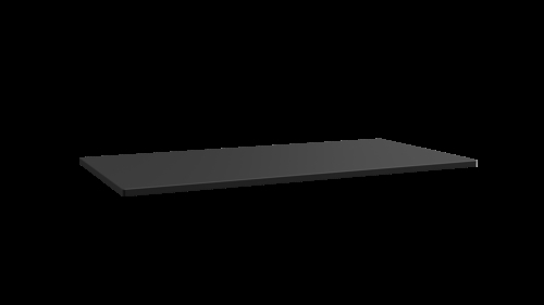 Polyethylen bordplade - 1600 x 800 x 25 mm - Sort