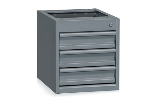 Skuffeenhed t/bord - 3 skuffe - 25 kgs