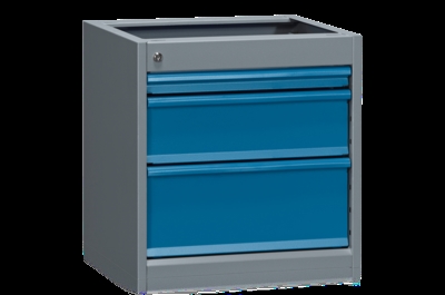 Skuffeenhed 500 t/bord - 3 skuffer - 45 kgs