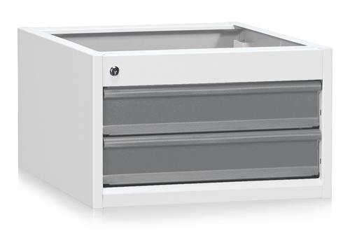 Skuffeenhed 670 t/bord - 2 skuffer - 45 kgs