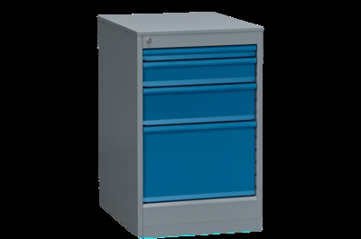 Skuffeenhed 670 t/bord - 4 skuffer - 45 kgs