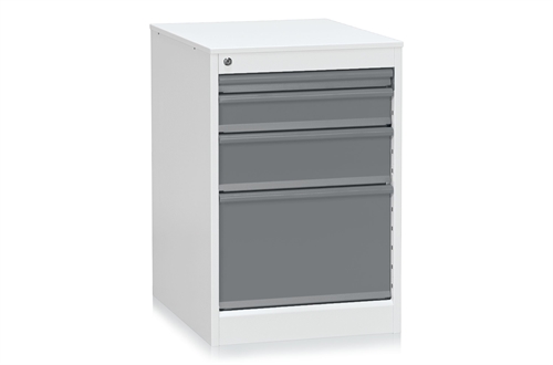 Skuffeenhed 670 t/bord - 4 skuffer - 45 kgs
