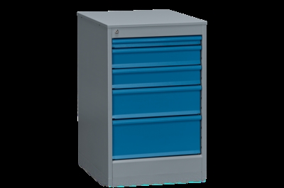 Skuffeenhed 670 t/bord - 5 skuffer - 45 kgs