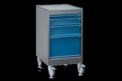 Skuffeenhed 670 på hjul - 4 skuffe - 45 kgs