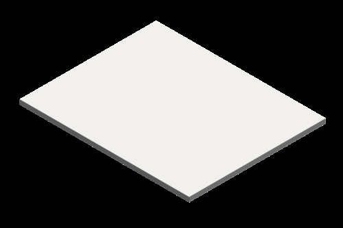 Topplade laminat t/skuffeenhed 670 