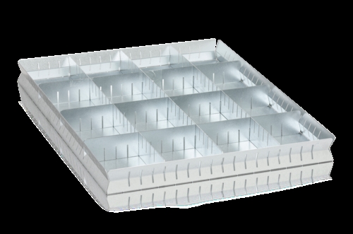 Indsatsramme - t/skuffeenhed 670 - Galvaniseret