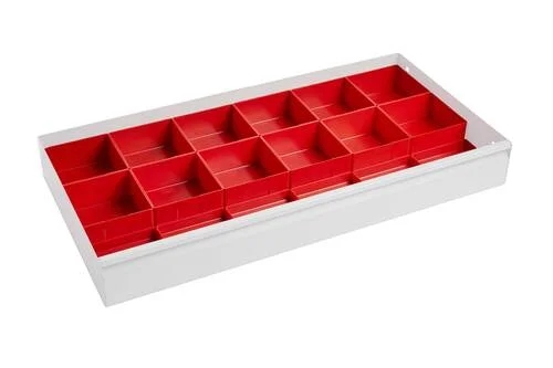 Skuffeindretning t/W300/6 - Rød
