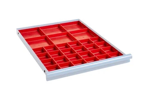 Skuffeindretning 11 - t/skuffeenhed 670 - Rød