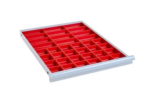 Skuffeindretning 13 - t/skuffeenhed 670 - Rød