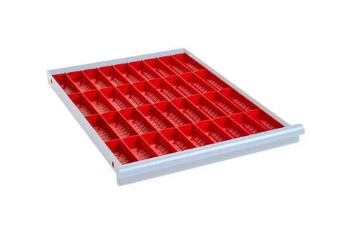 Skuffeindretning 15 - t/skuffeenhed 670 - Rød