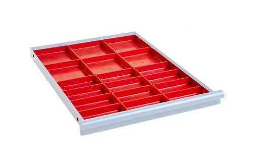 Skuffeindretning 17 - t/skuffeenhed 670 - Rød