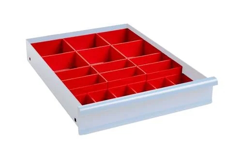 Skuffeindretning 19 - t/skuffeenhed 670 - Rød