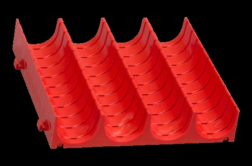 Indsats 33 mm t/skuffeenhed 670 - Rød