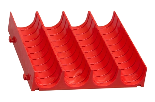 Indsats 33 mm t/skuffeenhed 670 - Rød