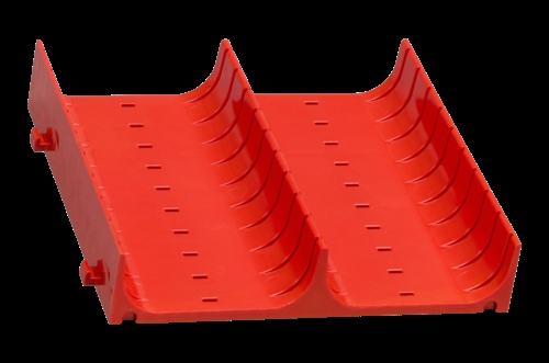 Indsats 70 mm t/skuffeenhed 670 - Rød