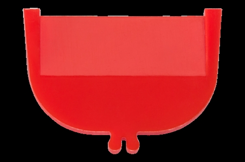 Skillerum 33 mm t/skuffeenhed 670 - Rød