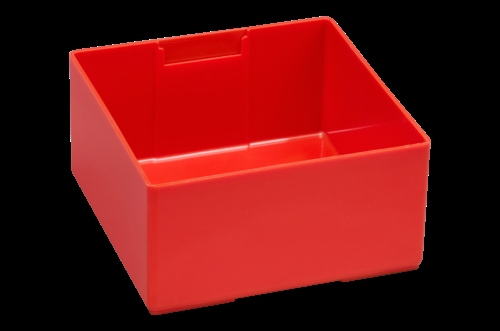 Indsatsbeholder 670 - 150 x 150 x 71 mm - Rød