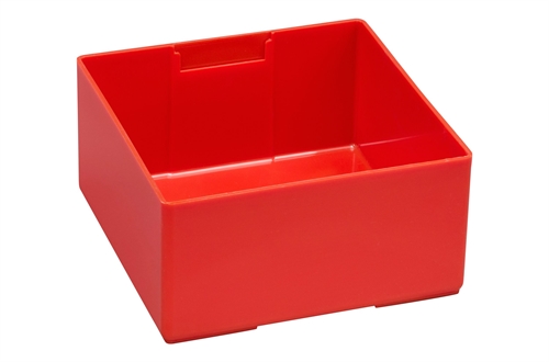 Indsatsbeholder 670 - 150 x 150 x 71 mm - Rød