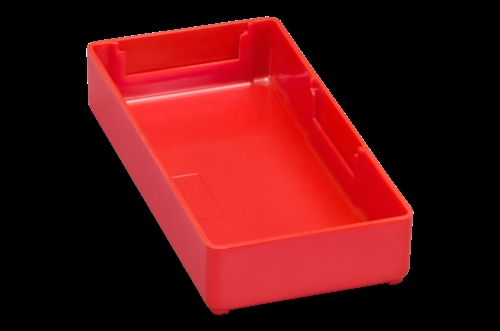 Indsatsbeholder 670 - 150 x 75 x 71 mm - Rød