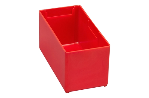 Indsatsbeholder 670 - 150 x 75 x 71 mm - Rød