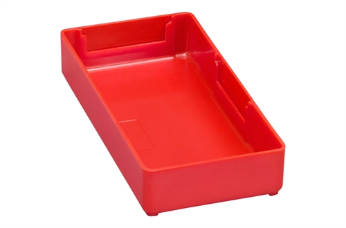 Indsatsbeholder 670 - 150 x 75 x 46 mm - Rød