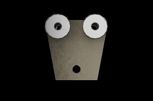 Løbevogn til C-profil - Galvaniseret