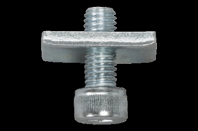 Endestop t/c-profil - Galvaniseret