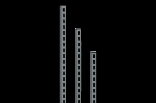 Perforeret stolpe t/bord ESD 1448 mm - Mørkegrå