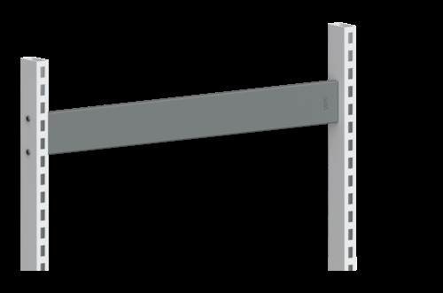 Tværstang t/ Perf. stolpe ESD - 670 mm - Mørkegrå 