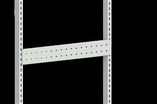 Perforeret værktøjsliste - 670 mm - Lysegrå
