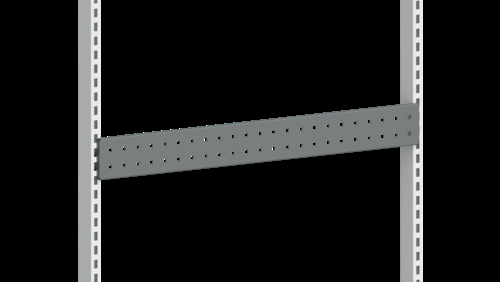 Perforeret værktøjsliste - 900 mm - Mørkegrå