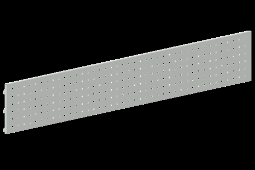 Perforeret værktøjsliste - 1600 mm - Lysegrå