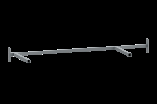 Ramme t/underhylde -1762 mm - Mørkegrå