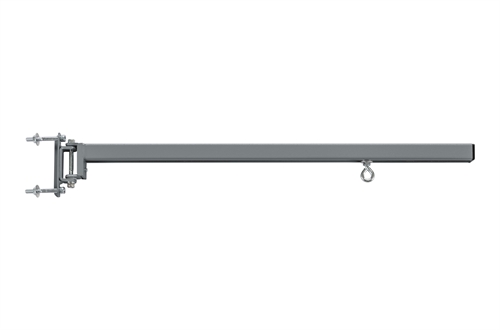 Drejbar arm 1000 mm t/stolper - Mørkegrå