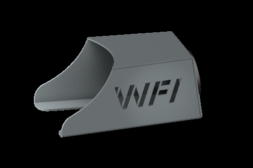 Scannerholder t/paneler, magnetisk - Mørkegrå