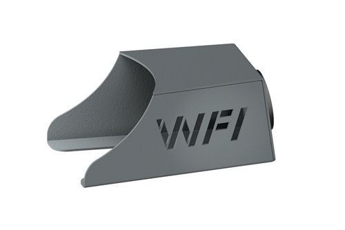 Scannerholder t/paneler, magnetisk - Mørkegrå