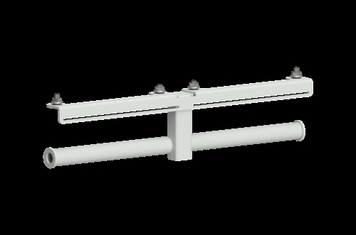 Dobbelt labelholder - Lysegrå