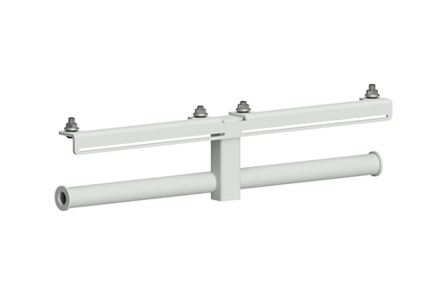 Dobbelt labelholder - Lysegrå