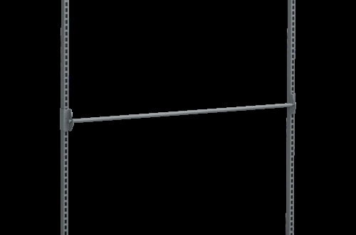 Rulleholder m/beslag - 1400 mm - Mørkegrå