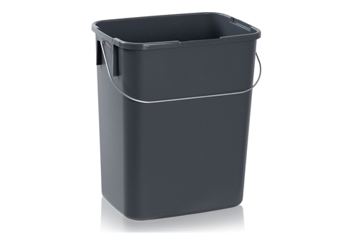 Affaldsspand t/bord 12 Ltr. - Mørkegrå