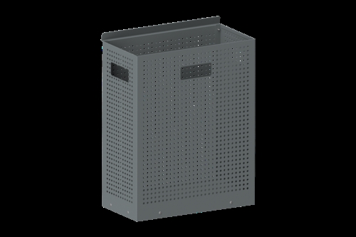 Affaldsspand t/påbygningsramme - Mørkegrå