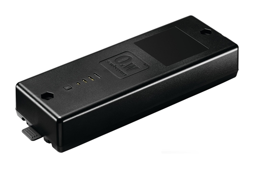 Batterienhed t/W3-400 bord - Sort