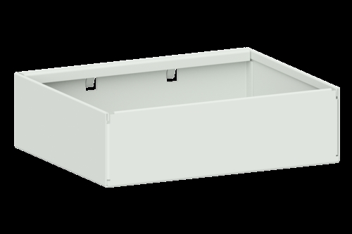 Værktøjskasse t/værktøjspanel - Lysegrå